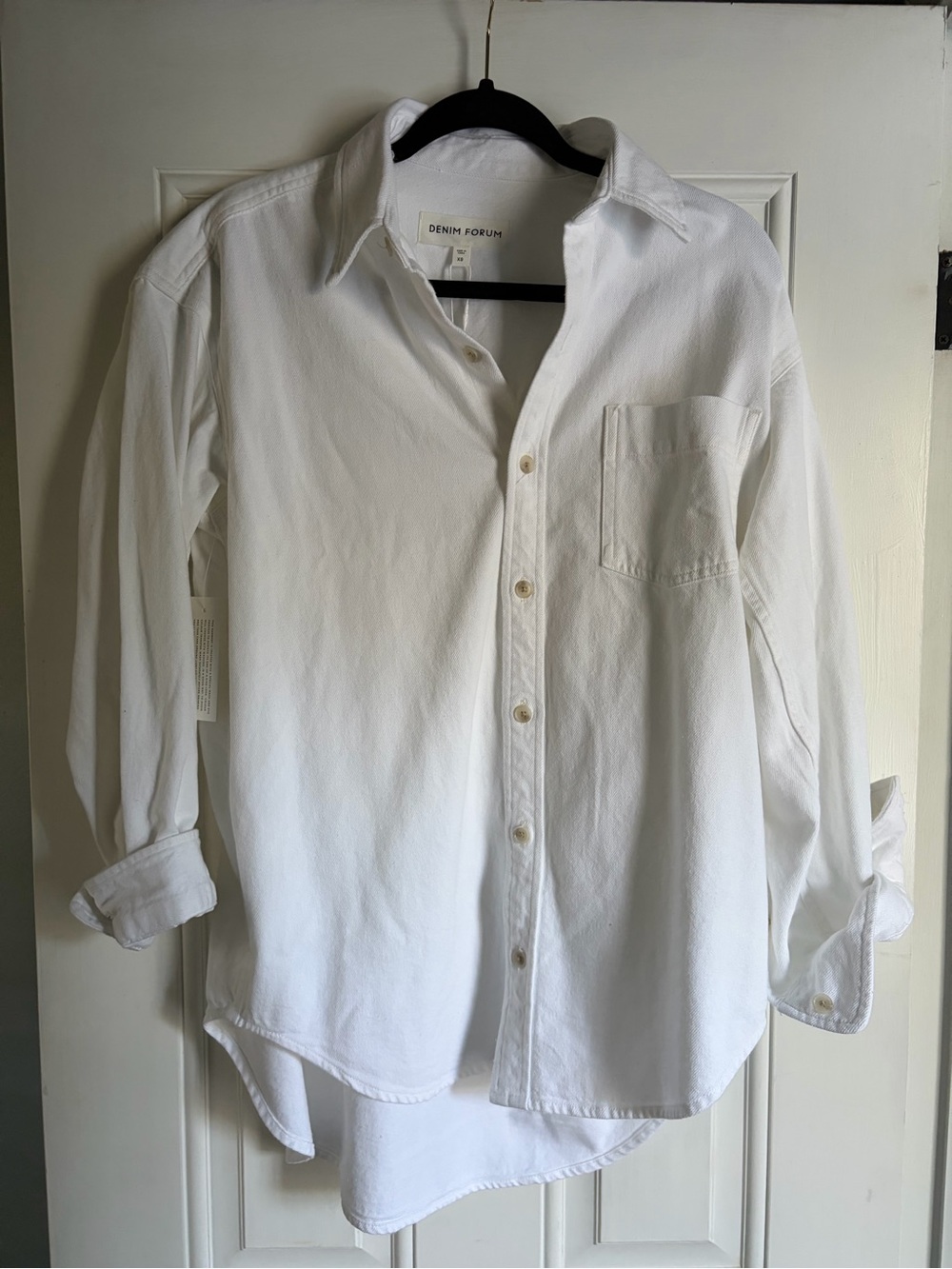Aritzia NWT Denim Forum The '80s Comfy Denim Shirt